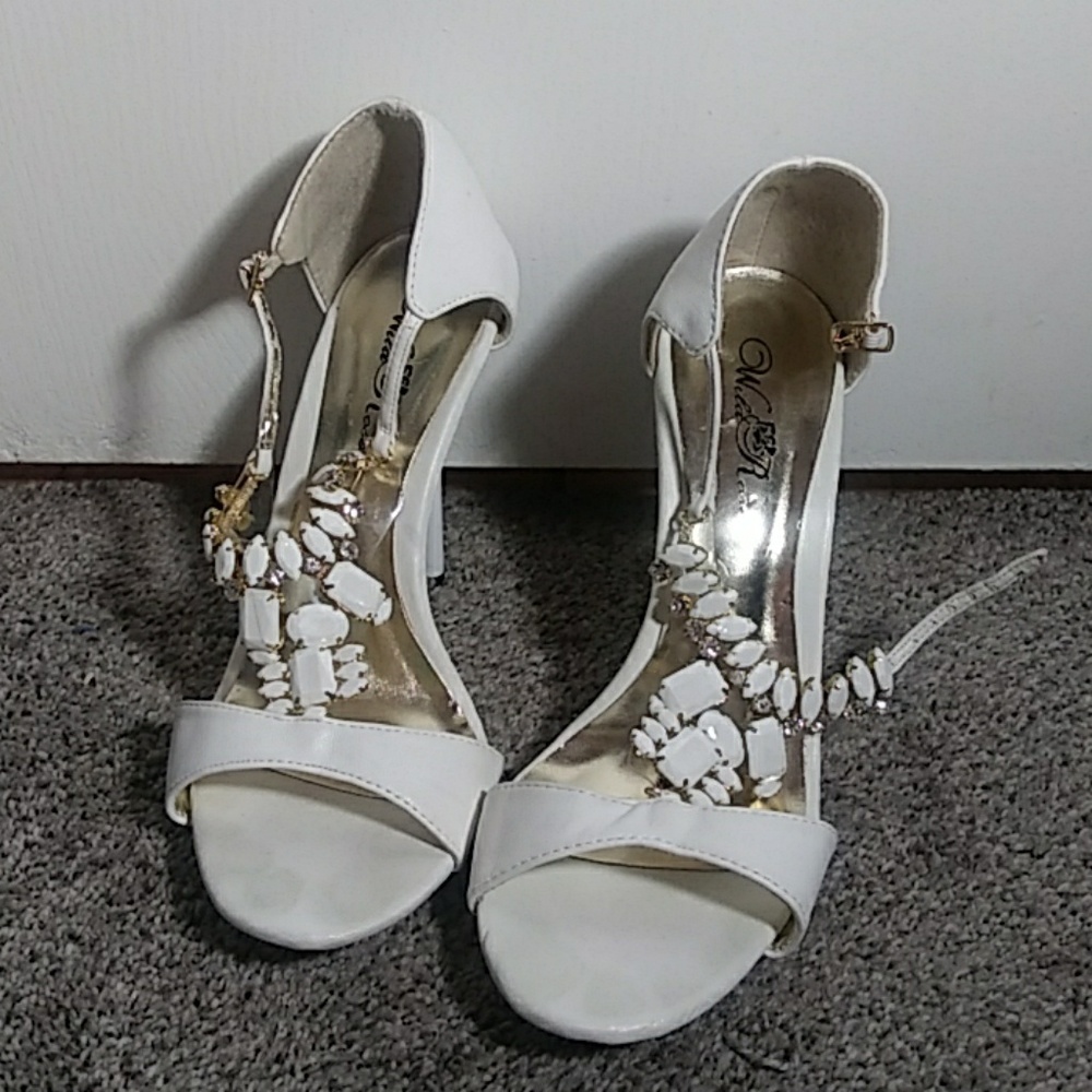 White heels
